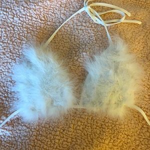 Cute little white bralette! Never been worn! Non smoking house :)